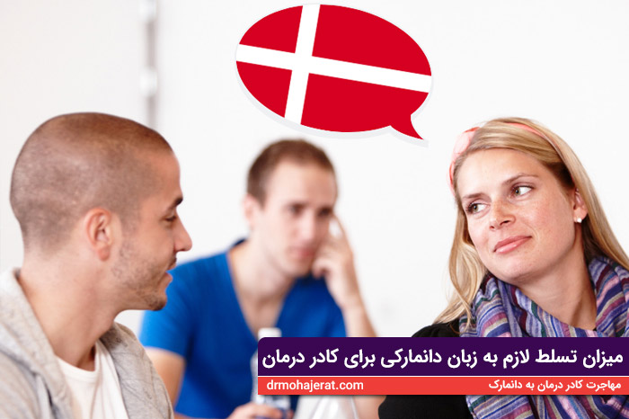 میزان تسلط لازم به زبان دانمارکی برای کادر درمان