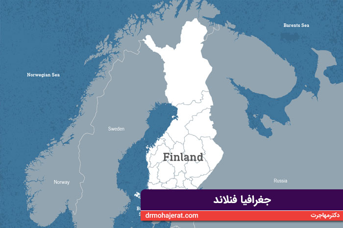 جغرافیا فنلاند